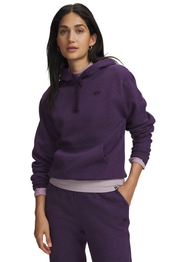 Under Armour Sudadera con capucha mujer morado/lila