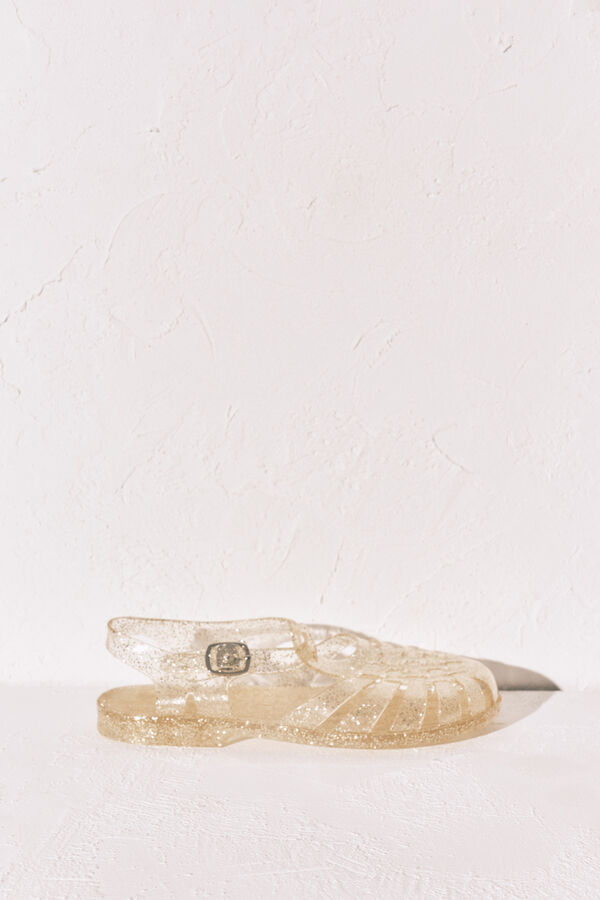 Women'secret Zlatne sandale jelly Kaki