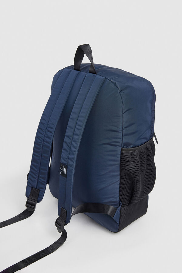 Pepe Jeans Mochila com fecho-&eacute;clair central azul