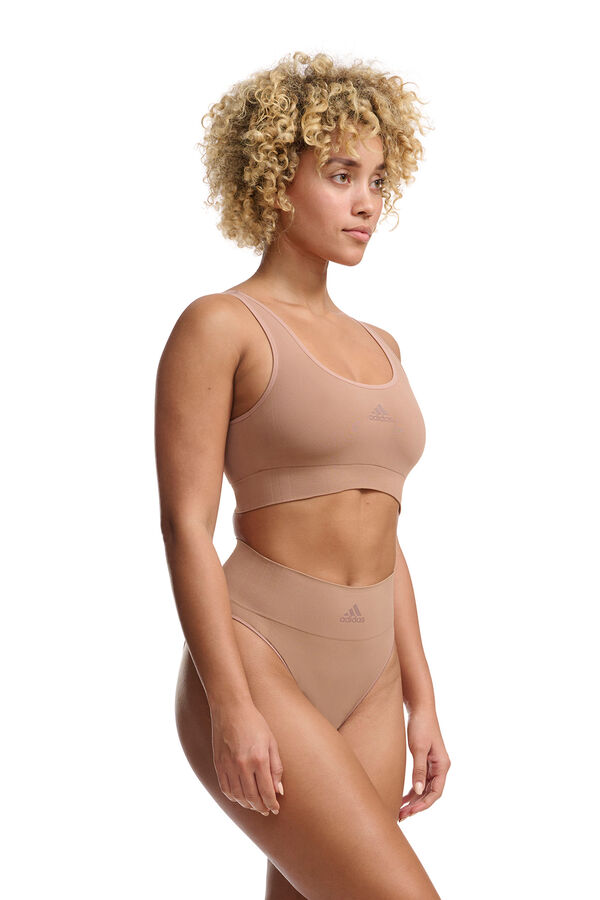 Adidas Cuecas micro el&aacute;sticas sem costura ativas cru