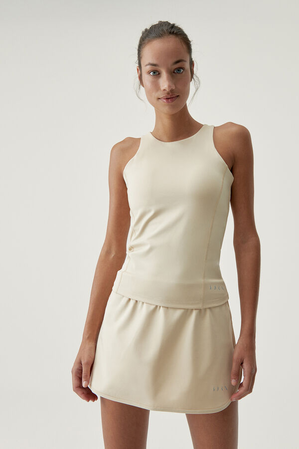 Born Living Yoga Skirt Gadea Oat Milk  brown