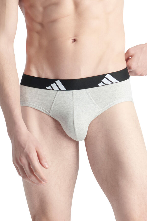 Adidas Pack de 2 calzoncillos de algod&oacute;n Active Flex estampado