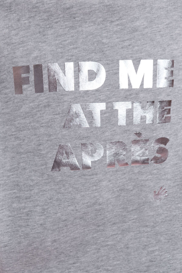 HI&BYE Siva flis duks sa logo Siva