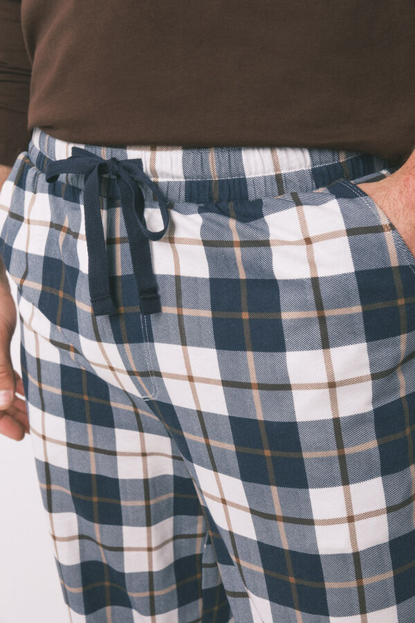 Women'secret 100% pamut Pluto barna hosszú pizsama  természetes