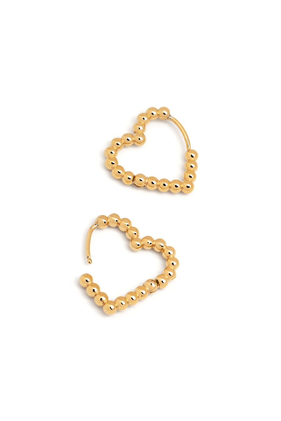Pendientes Cora Dots Acero Baño Oro