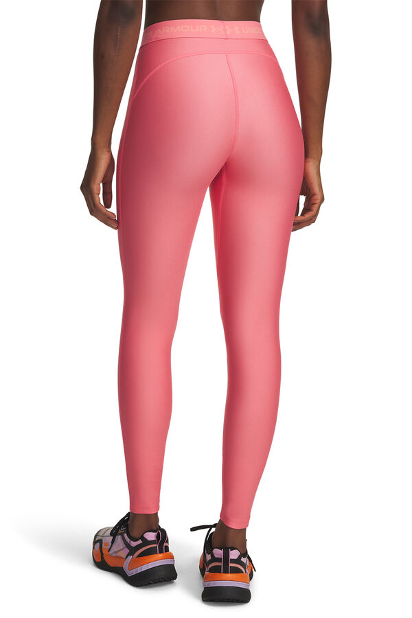 Under Armour Mallas compresivas deportivas t&eacute;cnicas rosa