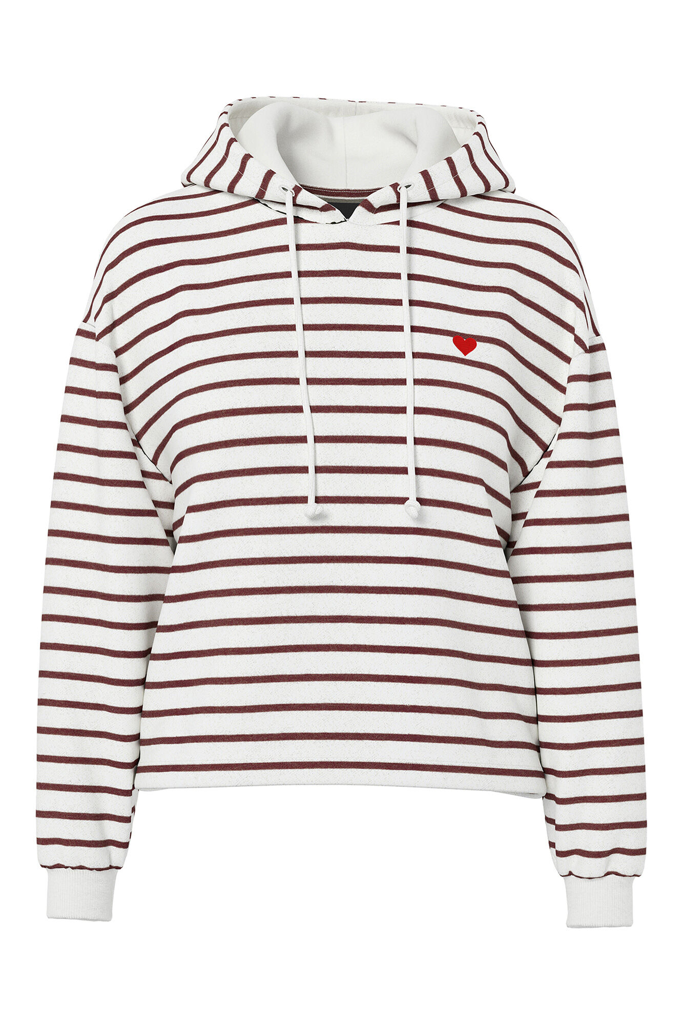 Pieces Sudadera rayas bordado