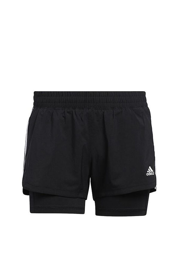 Adidas Pantal&oacute;n corto Adidas 2 en 1  negro