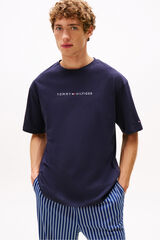 Tommy Jeans T-shirt with logo print blue