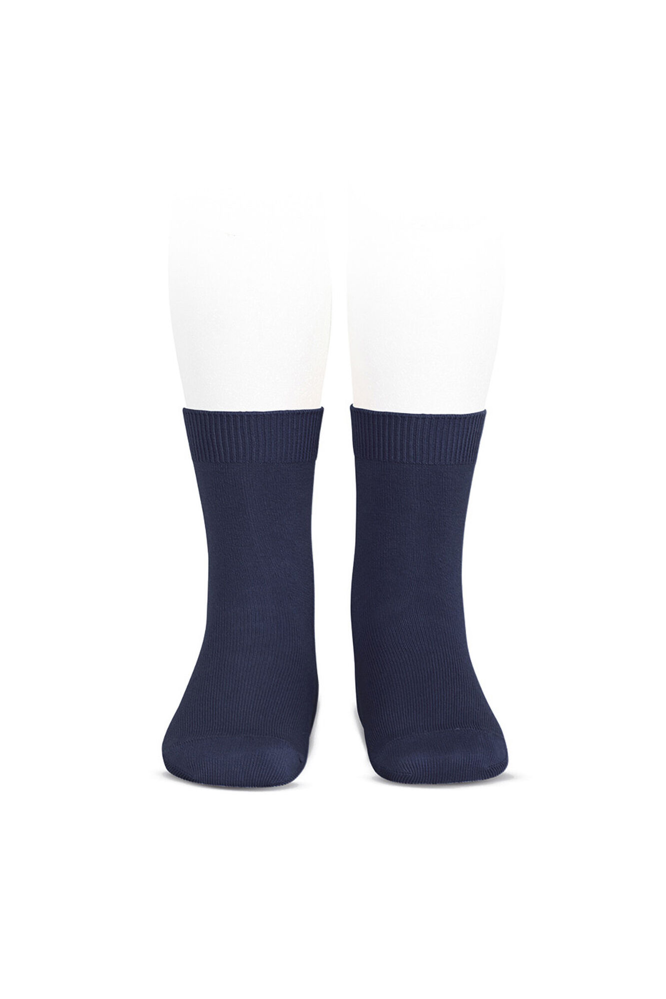 Condor Meias curtas b&aacute;sicas de ponto liso