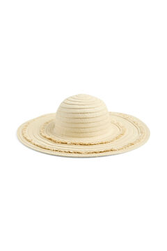 Pieces Sombrero de paja nude
