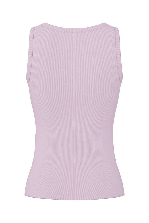 Pieces Majica bez rukava Ljubičasta/Lila