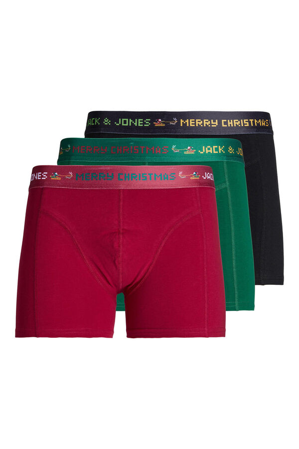 Jack & Jones Pack de 3 b&oacute;xers logo printed