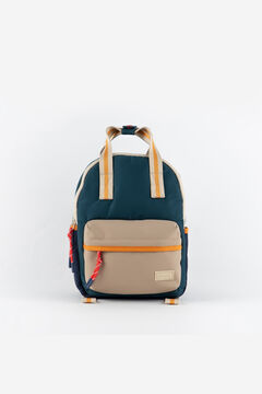 Victoria Mochila de nylon multicolor azul