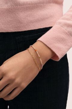 Singularu Pulsera Double Glam Acero B.Oro 