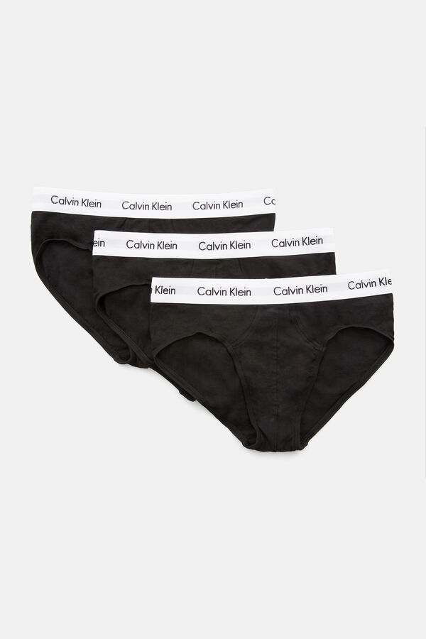 Womensecret Calvin Klein cotton briefs with waistband Schwarz