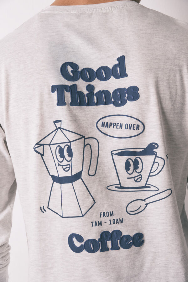 Women'secret Duga pidžama  Siva