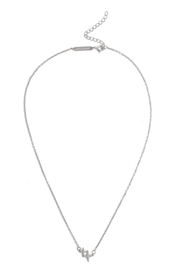 Singularu Collar Duo Spark Plata gris
