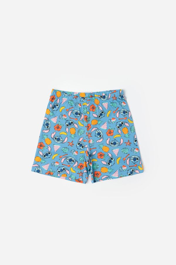 Admas Hawaii Stich r&ouml;vid pizsama sz&uuml;rke