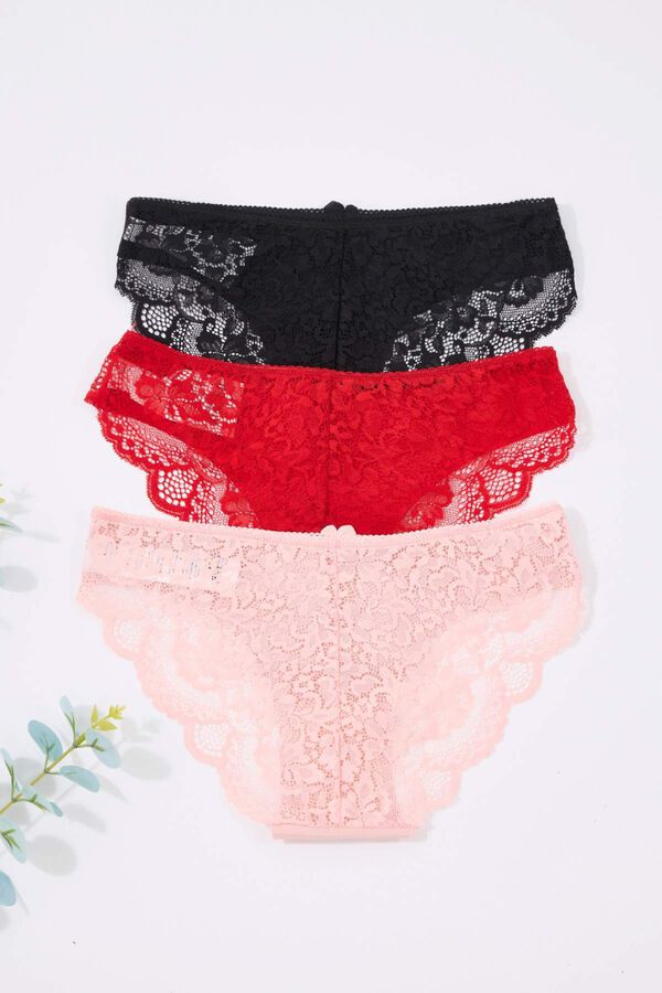 Trendyol Cuequinha brasileira de renda estampado
