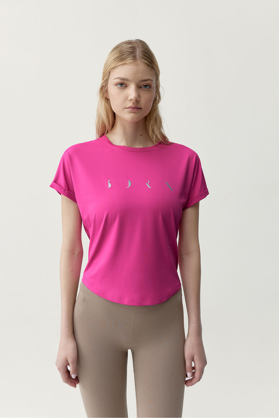 Camiseta deportiva Azami rosa fucsia