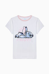 Penti Conjunto de pijama curto Stitch branco