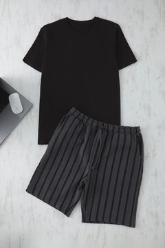 Trendyol Pijama de homem em tecido waffle