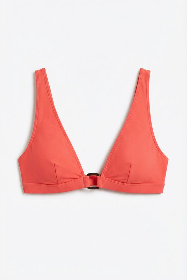 Women'secret Narandžasti halter top bikinija Narandžasta