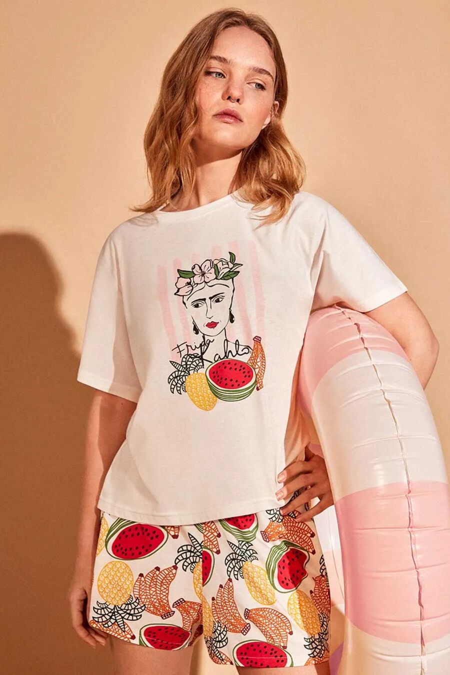 Pijama estampado colección Frida