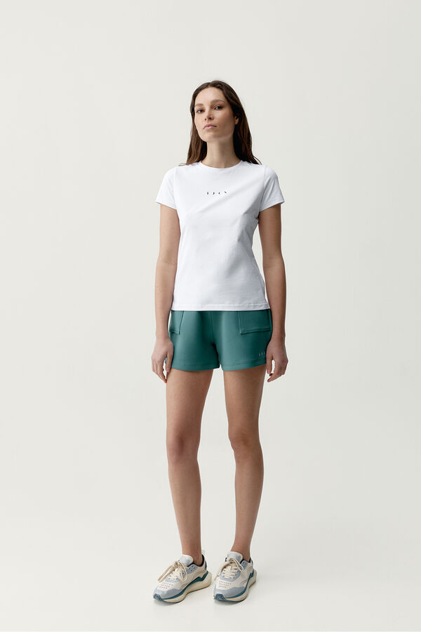 Born Living Yoga T-shirt desportiva Born4me branca branco
