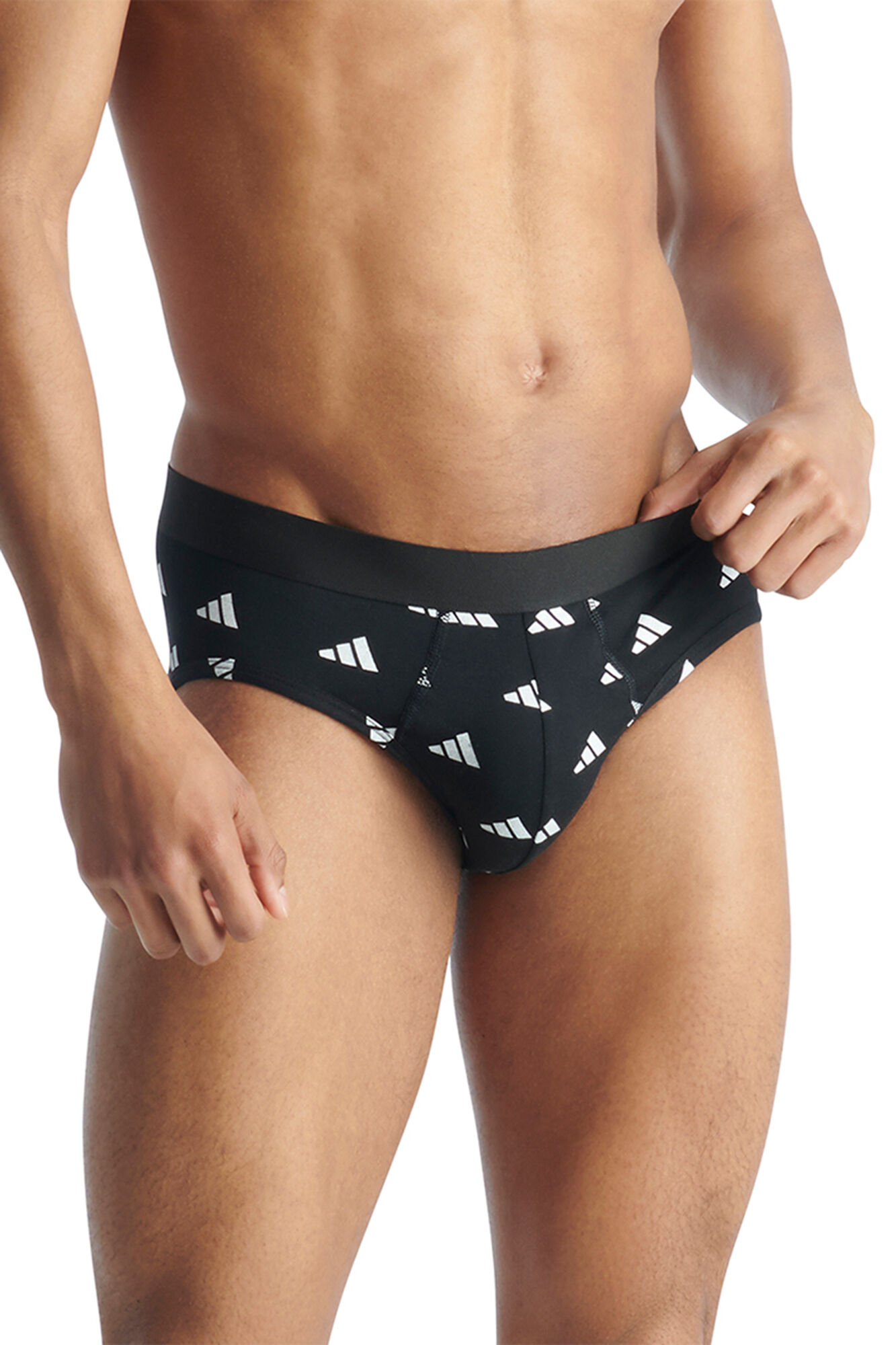 Adidas Pacote com 3 cuecas Active Flex de algod&atilde;o