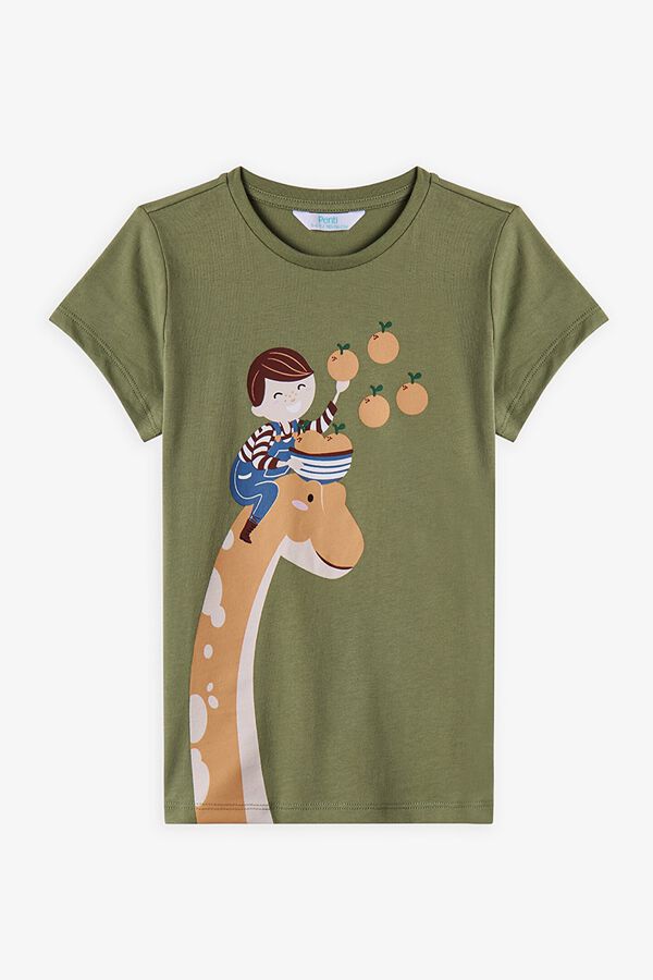Penti Pack 2 pijamas cortos infantiles safari kaki