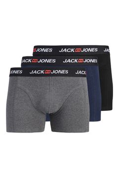 Jack & Jones Boxer trunk em algod&atilde;o