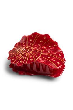 Pieces Mola de cabelo design concha