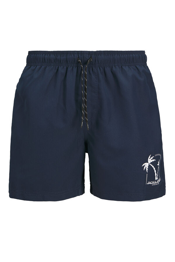 Jack & Jones Pack playa ba&ntilde;ador y toalla azul