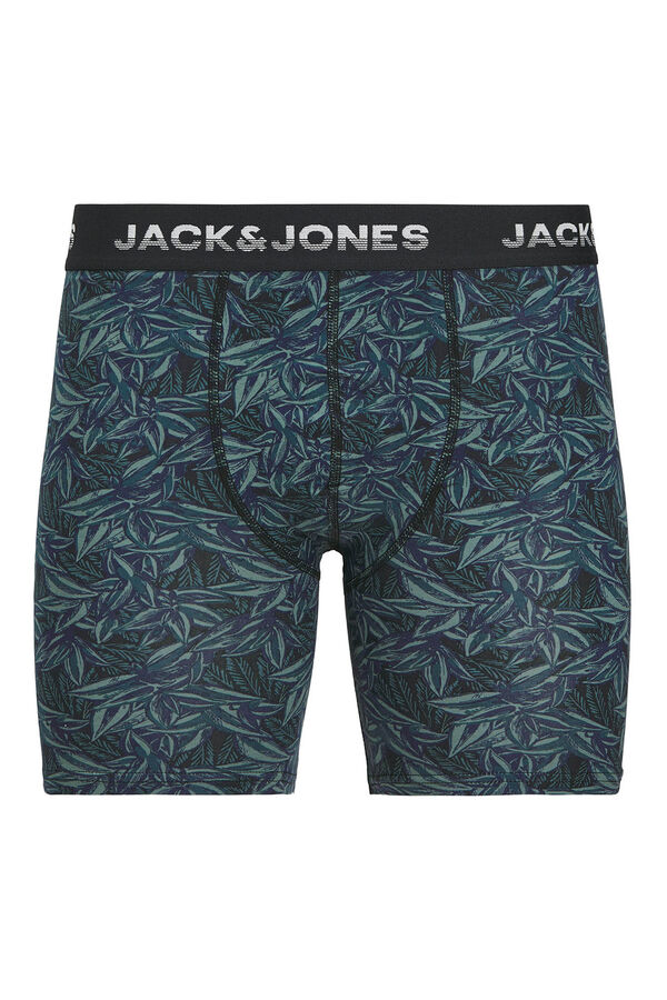 Jack & Jones Pack 3 Boxer ciclista azul