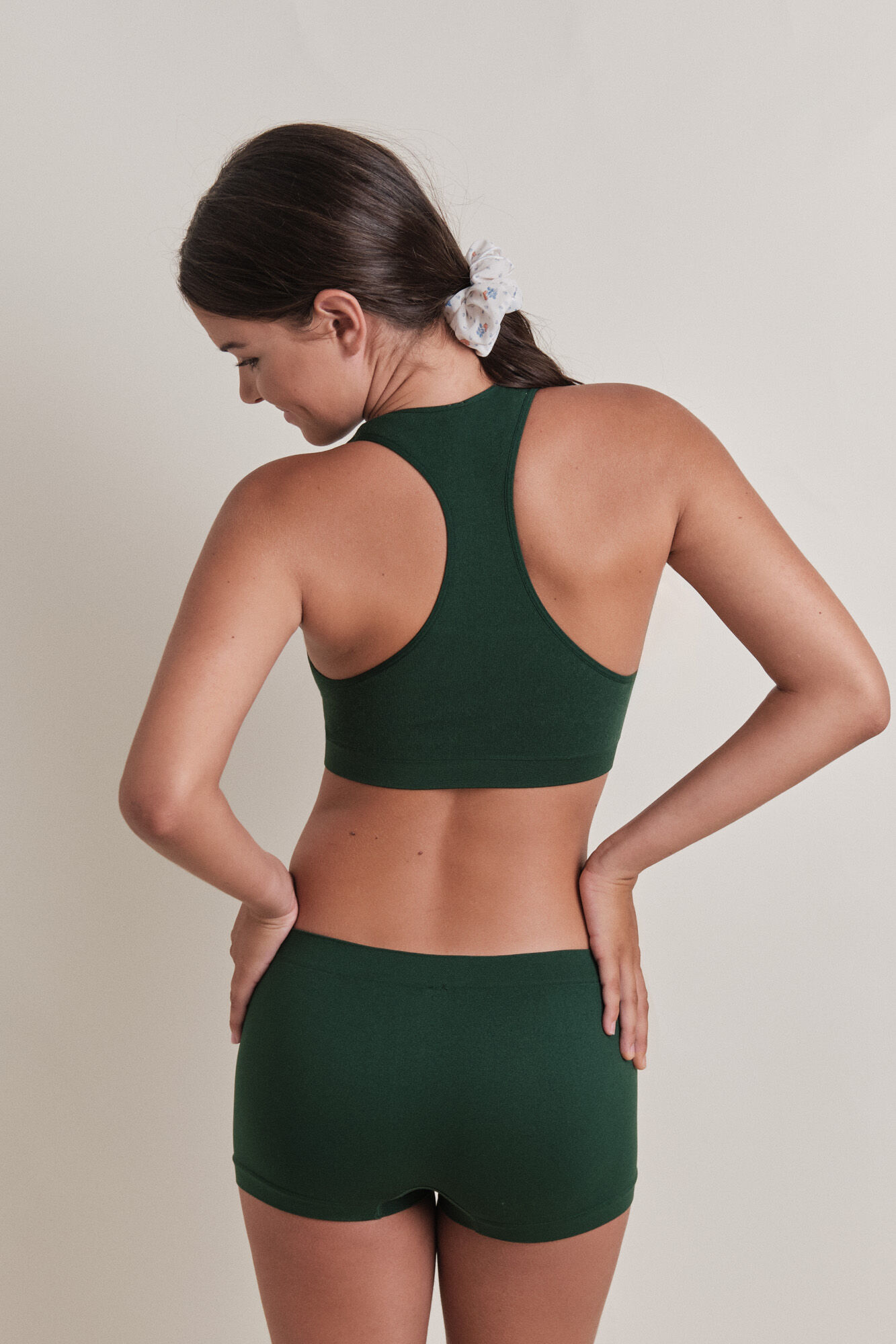 HI&BYE Zelene bokserske gaće bez &scaron;avova