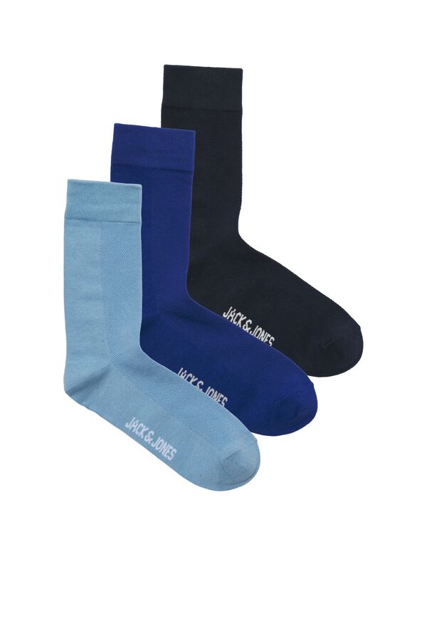 Jack & Jones Meias com algod&atilde;o verde