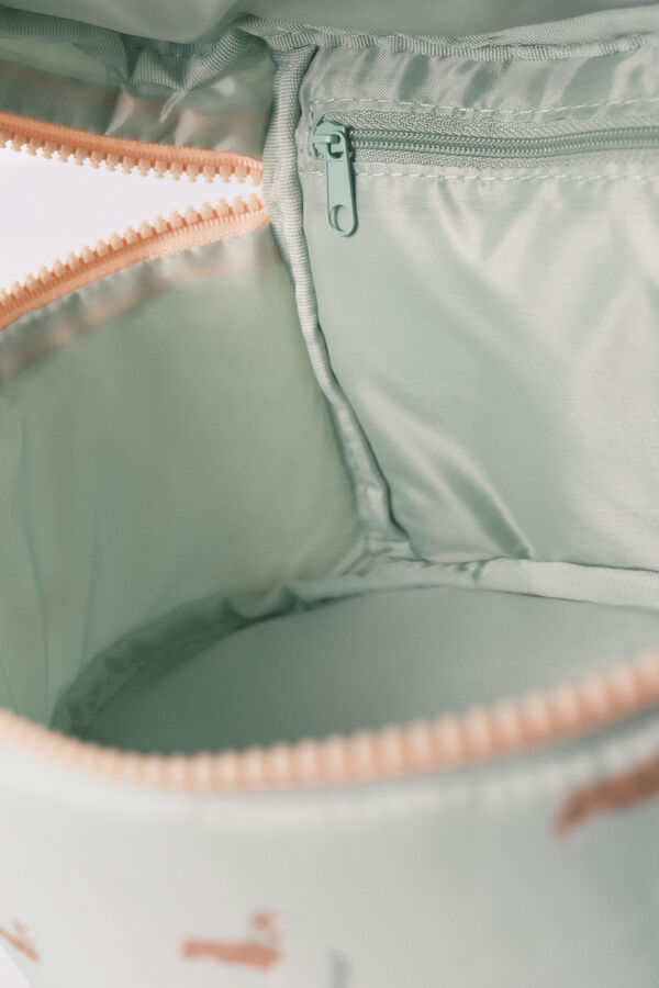 Women'secret Zeleni srednji neseser sa printom kuca Zelena