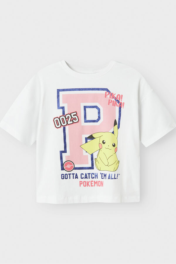 Name it Camiseta Pokemon de ni&ntilde;a blanco