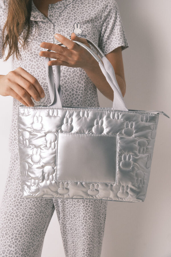 Women'secret Metalna aktovka Mifi, neseser Siva