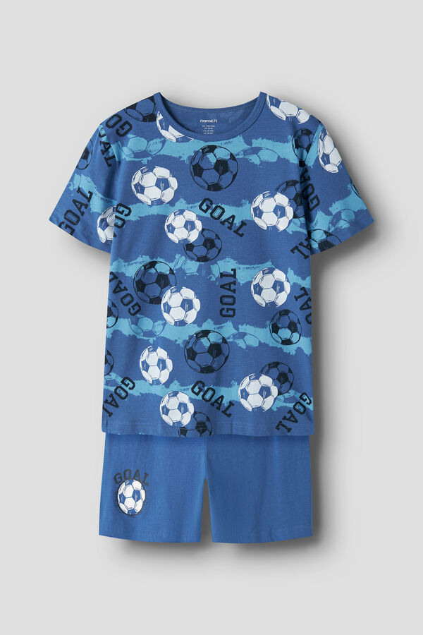 Name it Pijama curto de menino azul