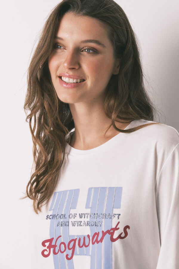 Women'secret Duga pidžama sa pruge Harija Potera Bela