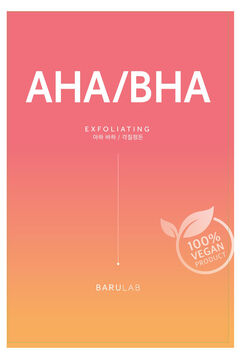 Barulab Mascarilla de tejido iluminadora con AHA y BHA