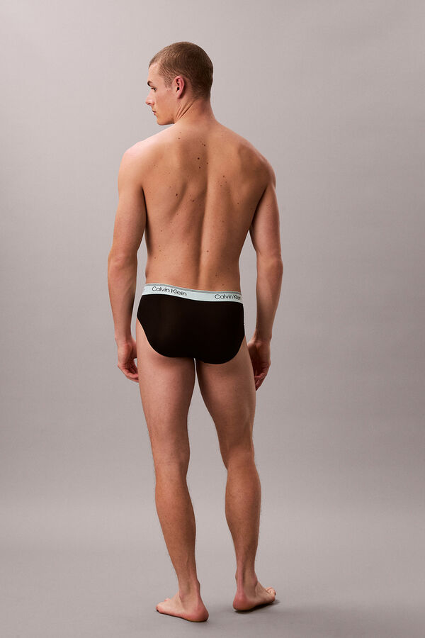 Calvin Klein Pack 3 slips negro
