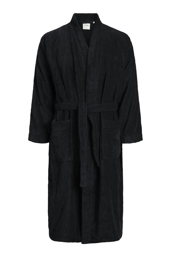 Jack & Jones Albornoz rizo negro