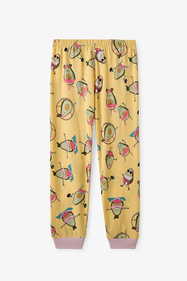 Penti Pack 2 pijamas infantiles aguacates amarillo