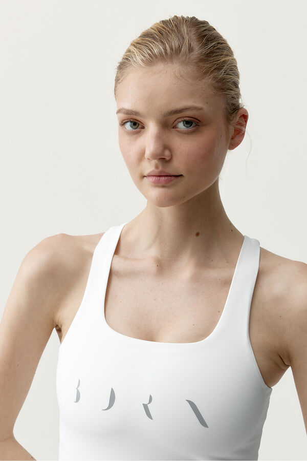 Born Living Yoga Feh&eacute;r Roland sportos ruha b&eacute;zs