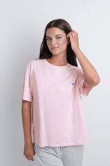 HI&BYE Pidžama sa ružičastim print Roze