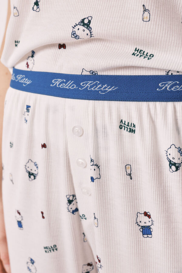 Women'secret Hello Kitty pidžama kratkih rukava Print